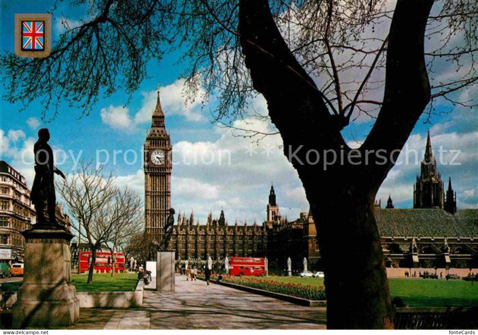 72658319 London Parliament Square Statue Of Lord Palmerston  - Autres & Non Classés
