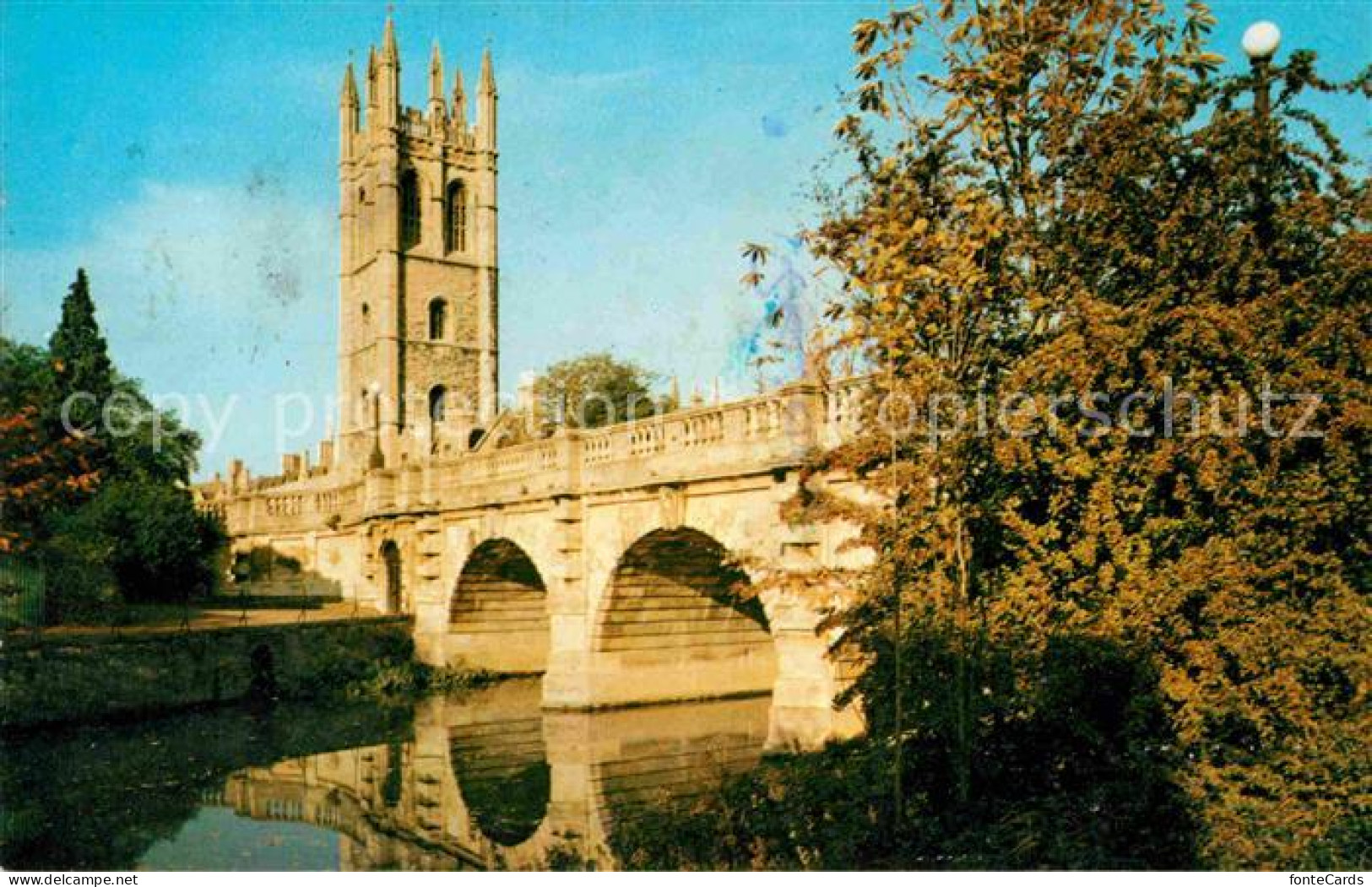 72654675 Oxford Oxfordshire Magdalen Tower And Bridge Oxford - Autres & Non Classés