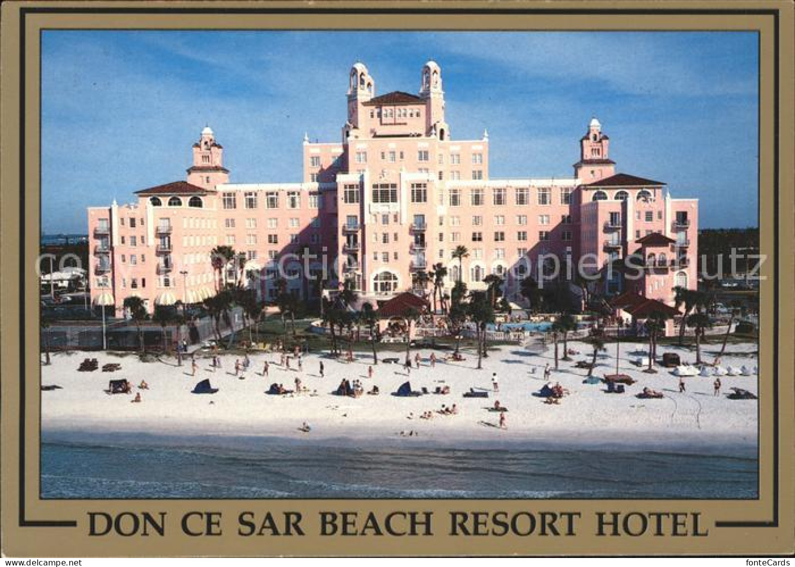 71866220 St_Petersburg_Florida Don Ce Sar Beach Resort Hotel Gulf Of Mexico  - Autres & Non Classés