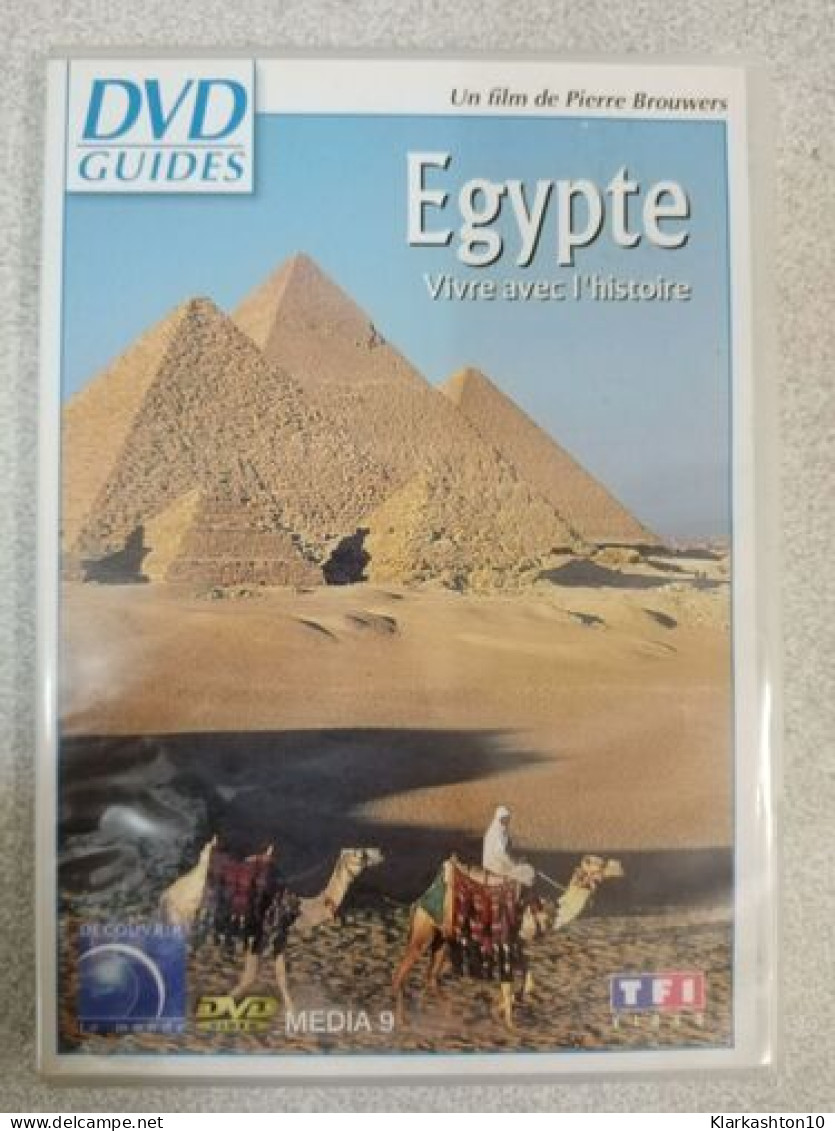 DVD - Guides : Egypte Vivre Avec Son Histoire (Pierre Brouwers) - Autres & Non Classés