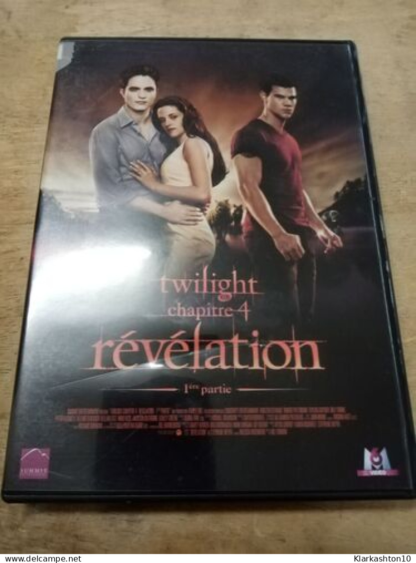 DVD Film - Twilight Chapitre 4 - Révélation - Other & Unclassified