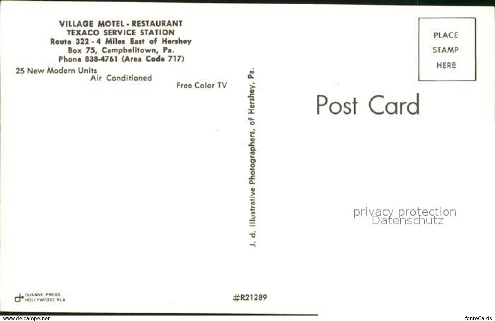 71859373 Campbeltown Fliegeraufnahme Village Motel Restaurant Argyll & The Islan - Andere & Zonder Classificatie