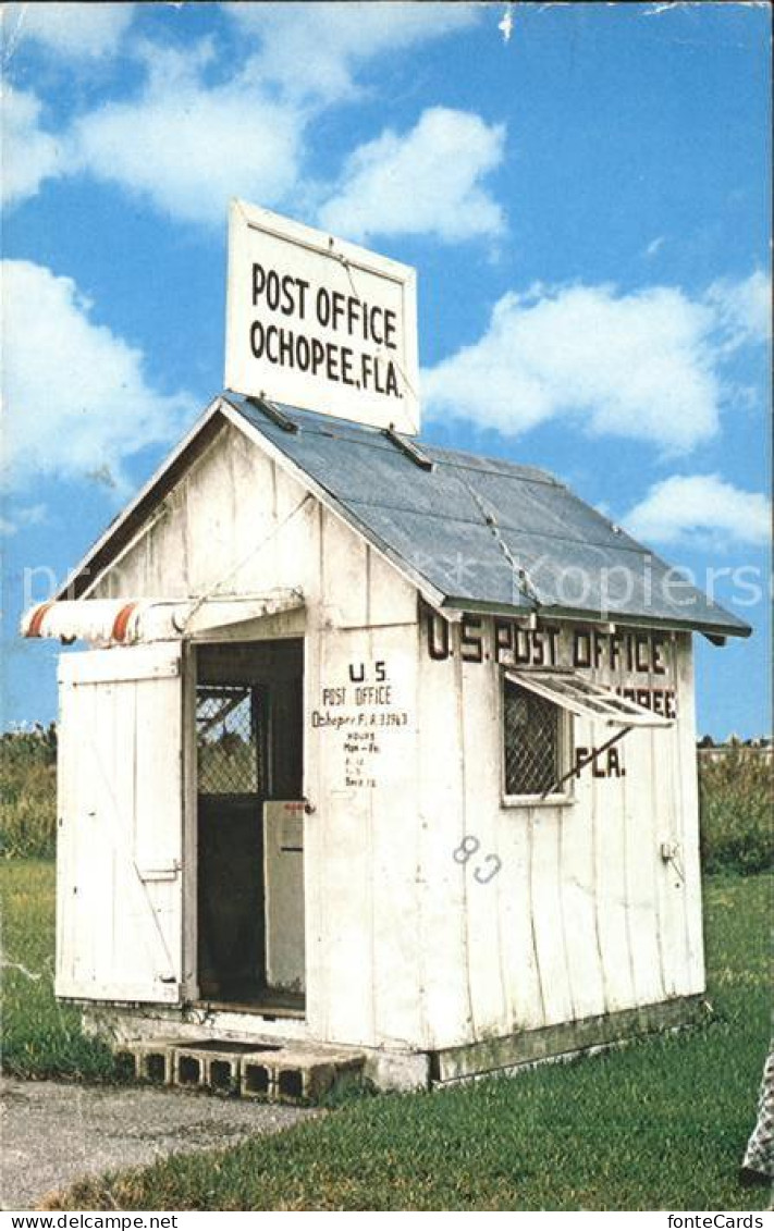 71859364 Ochopee Kleinste Postoffice In U.S. - Autres & Non Classés