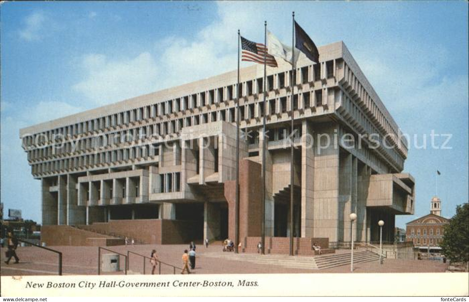 71859354 Boston_Massachusetts City Hall Government Center - Sonstige & Ohne Zuordnung