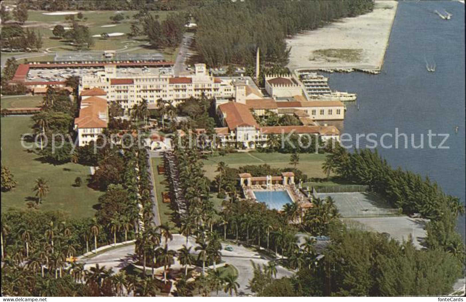 71847328 Boca_Raton Hotel And Club Boca Raton Fliegeraufnahme - Autres & Non Classés