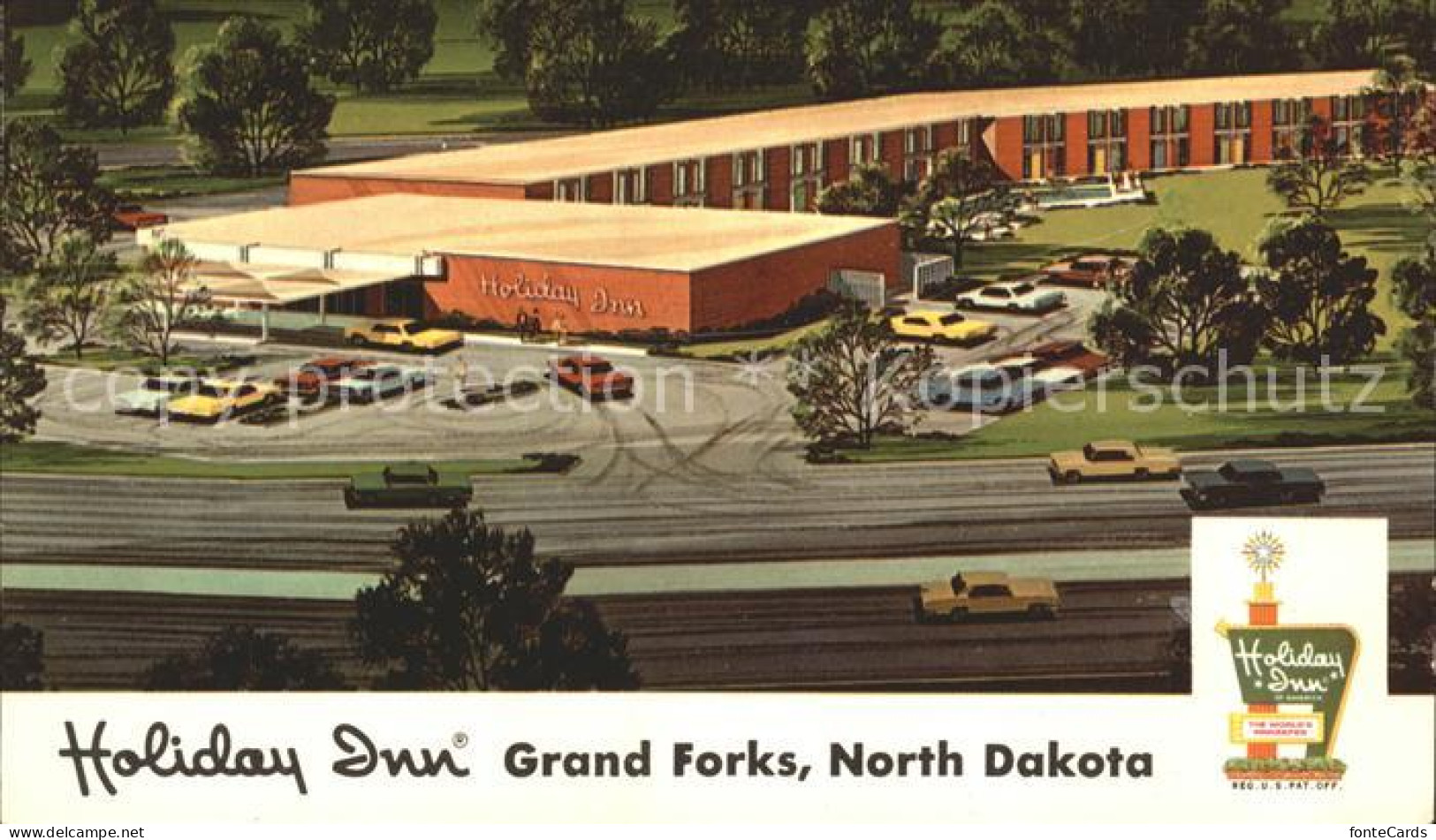 71845001 Grand_Forks_North_Dakota Hotel Holiday Inn Autos - Autres & Non Classés