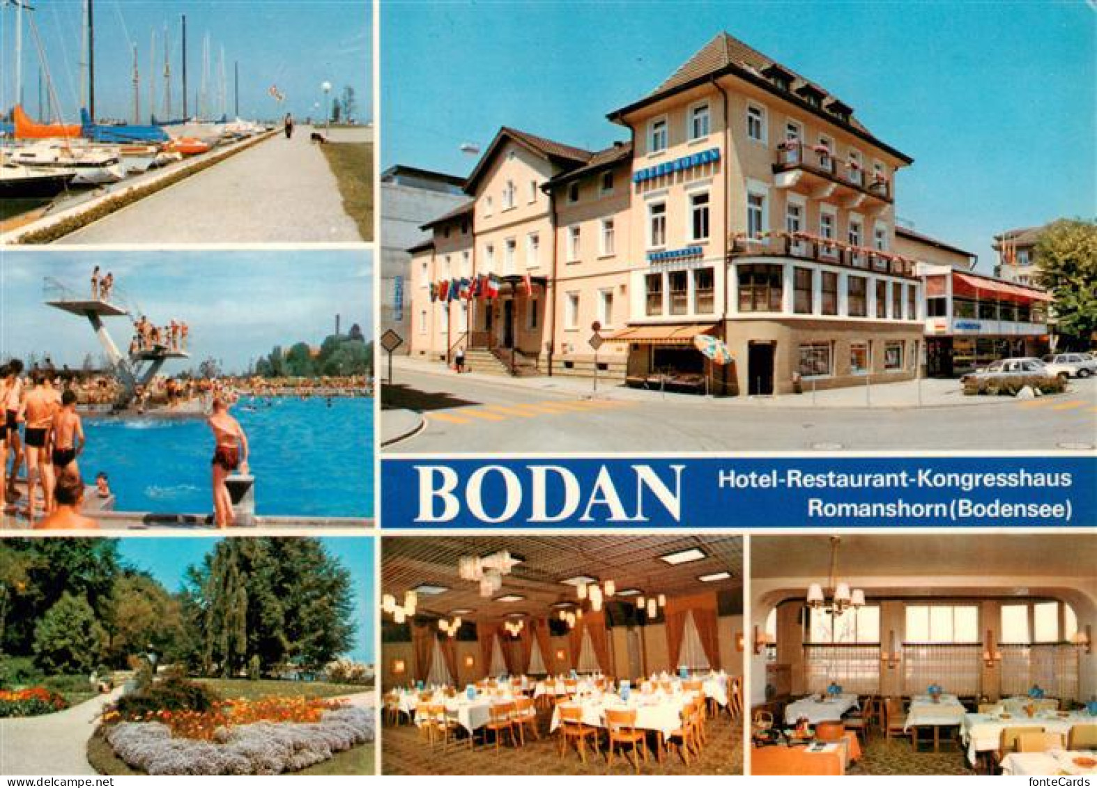 13958596 Romanshorn_TG Hotel Restaurant Kongress Bodan Promenade Schwimmbad Park - Other & Unclassified