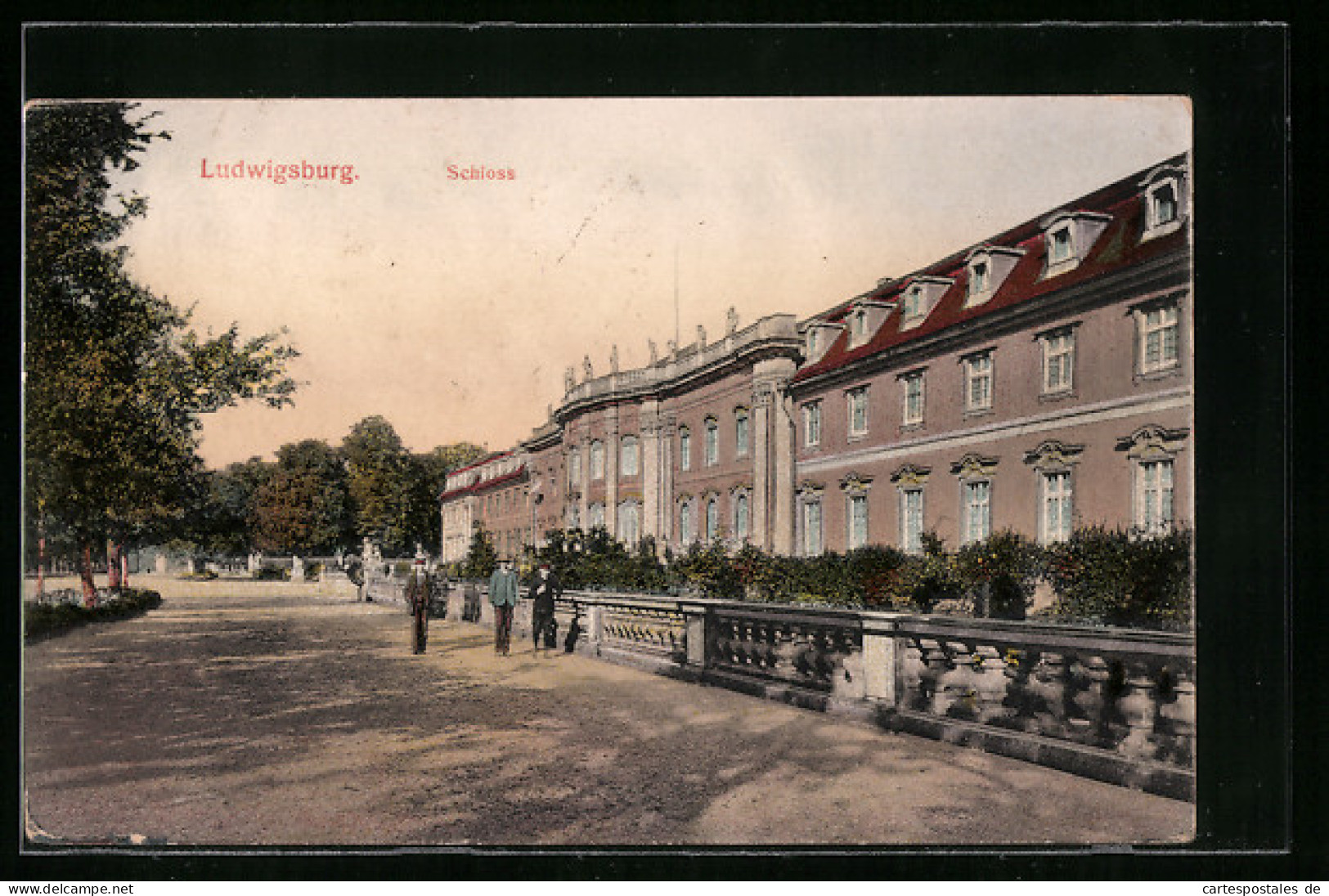 AK Ludwigsburg, Am Schloss  - Ludwigsburg