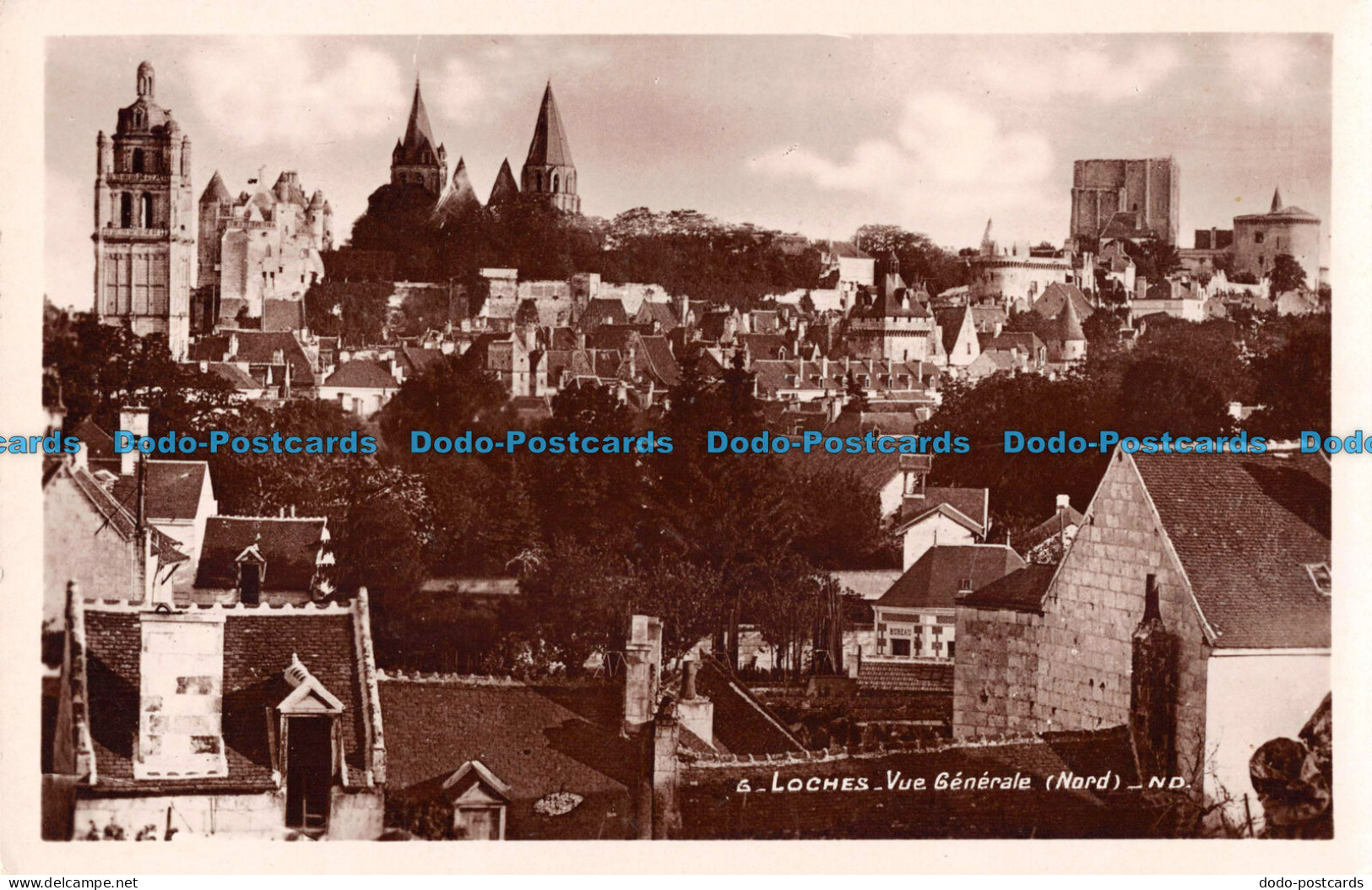 R101924 Loches. Vue Generale. Nord. ND. Levy Et Neurdein Reunis - Mondo