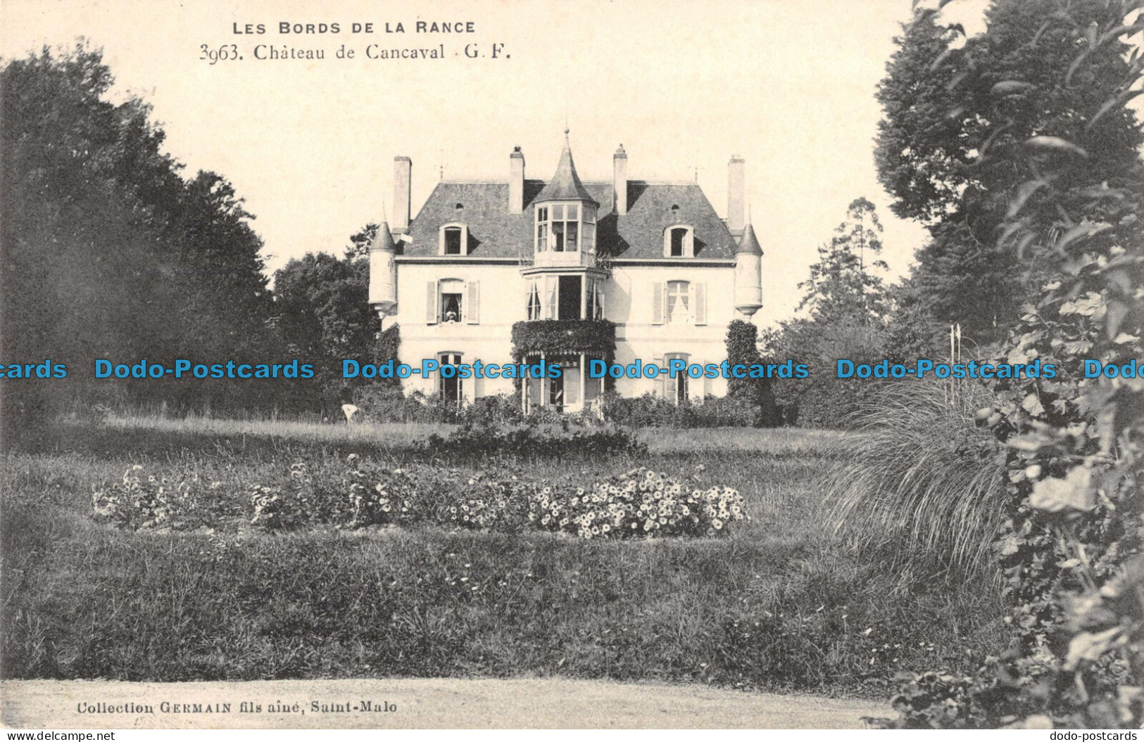 R101935 Les Bords De La Rance. Chateau De Cancaval. G. F. Germain Fils - Mondo