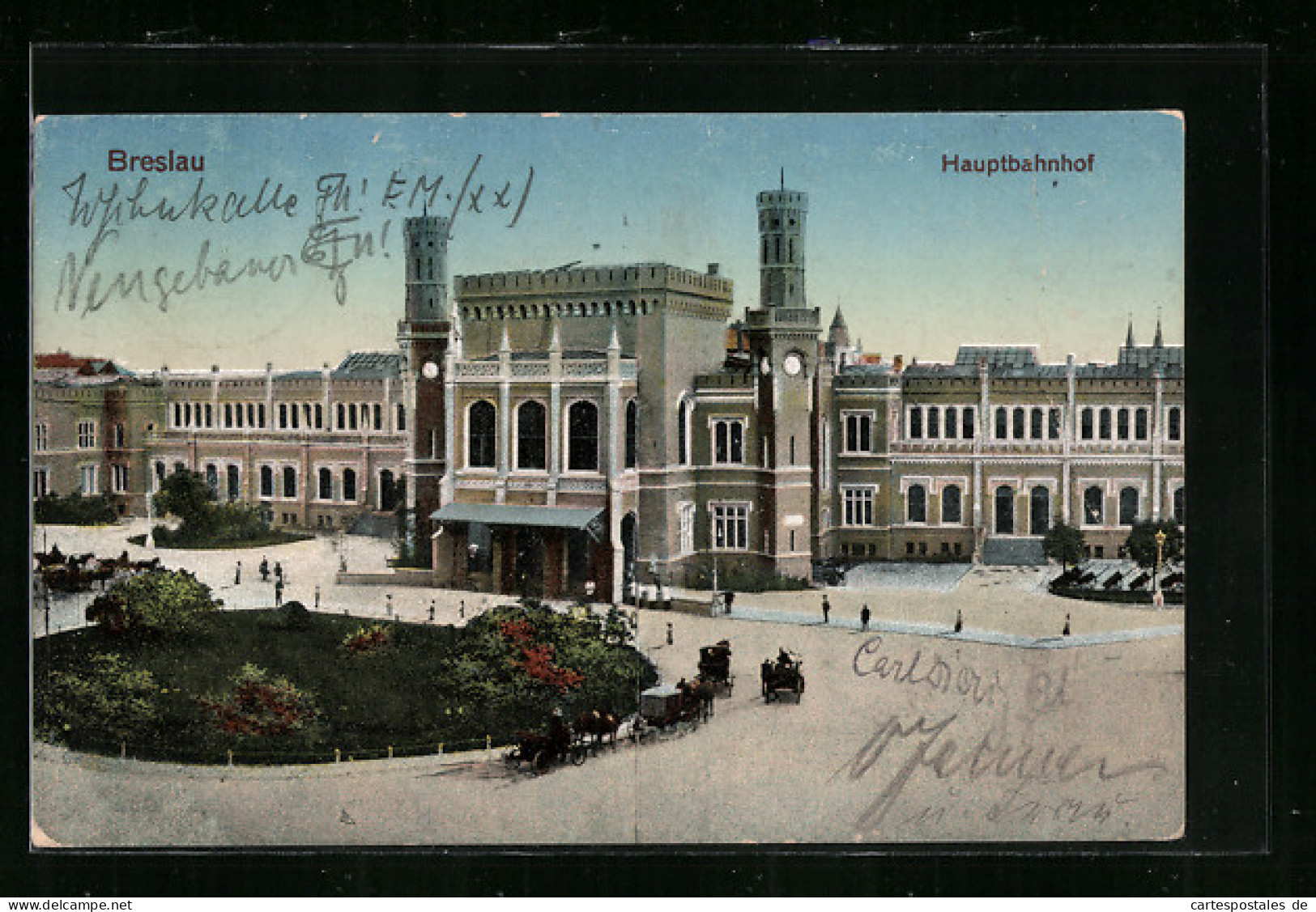 AK Breslau, Ansicht Vom Hauptbahnhof  - Schlesien