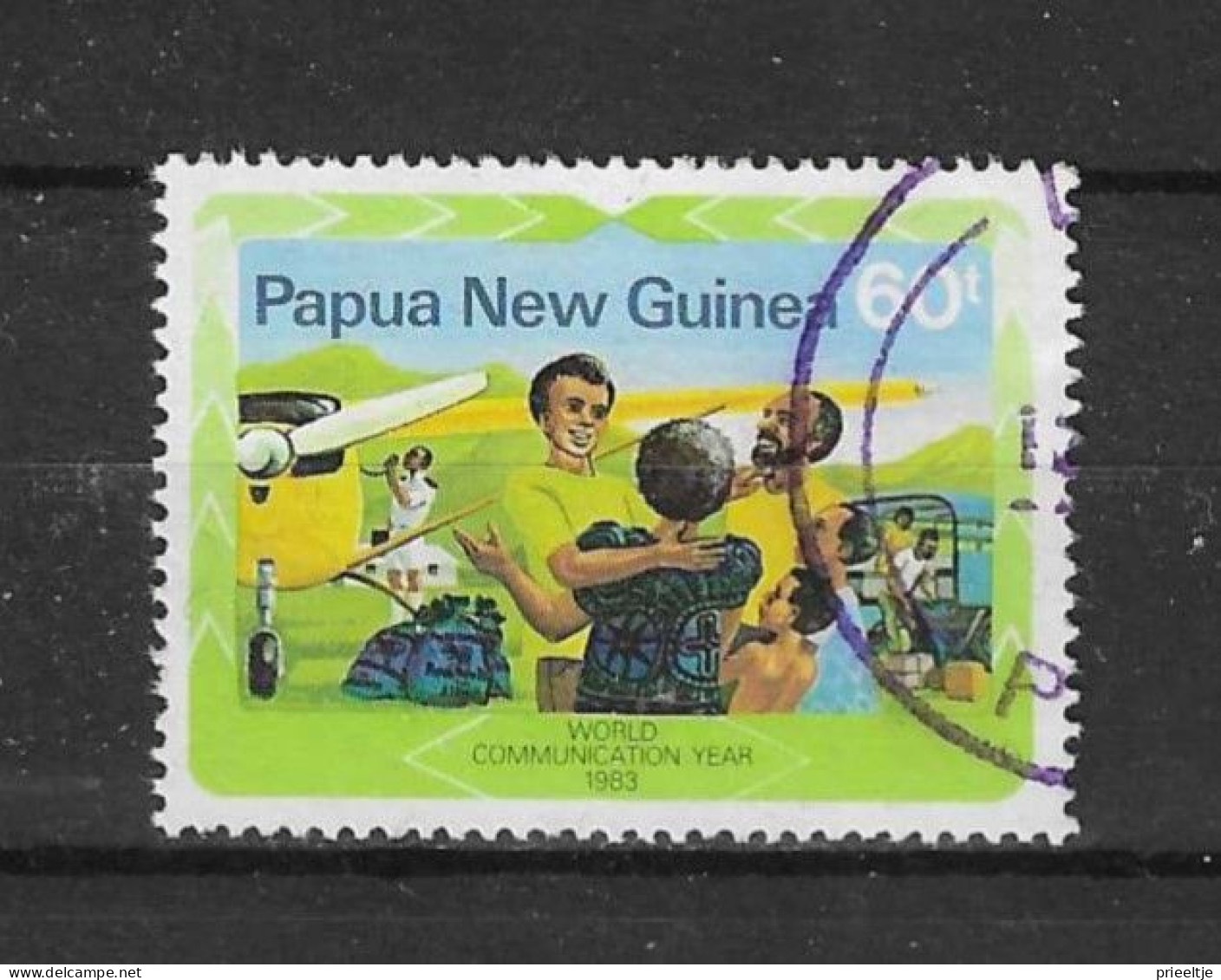 Papua N. Guinea 1983 Int, Year Of Communications Y.T. 461 (0) - Papouasie-Nouvelle-Guinée