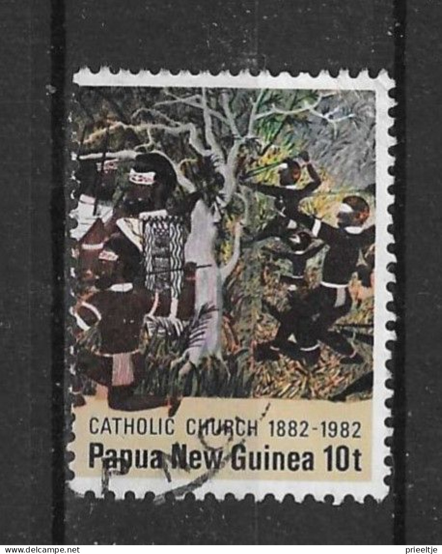Papua N. Guinea 1982 100 Y. Catholic Church Y.T. 444 (0) - Papouasie-Nouvelle-Guinée