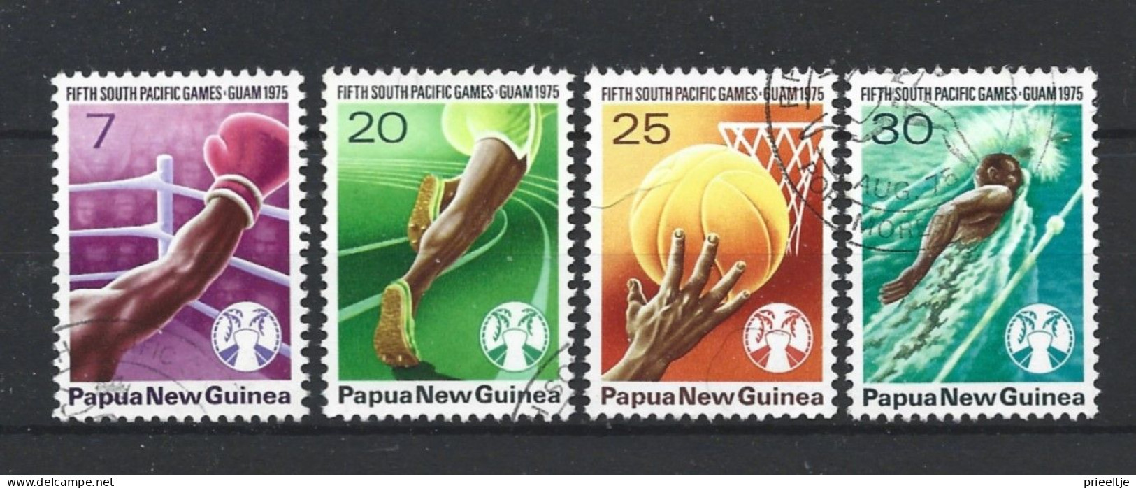 Papua N. Guinea 1975 Sports Y.T. 291/294 (0) - Papouasie-Nouvelle-Guinée