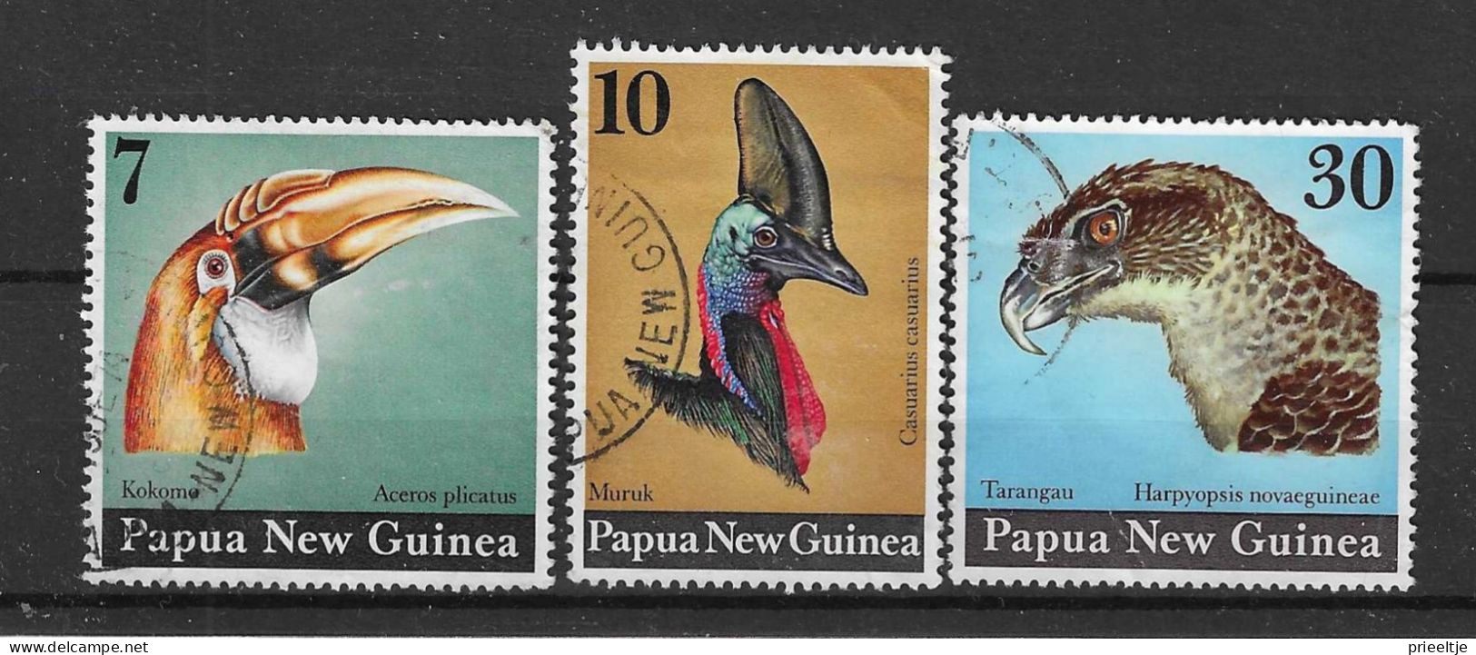 Papua N. Guinea 1974 Birds Y.T. 269/271 (0) - Papúa Nueva Guinea