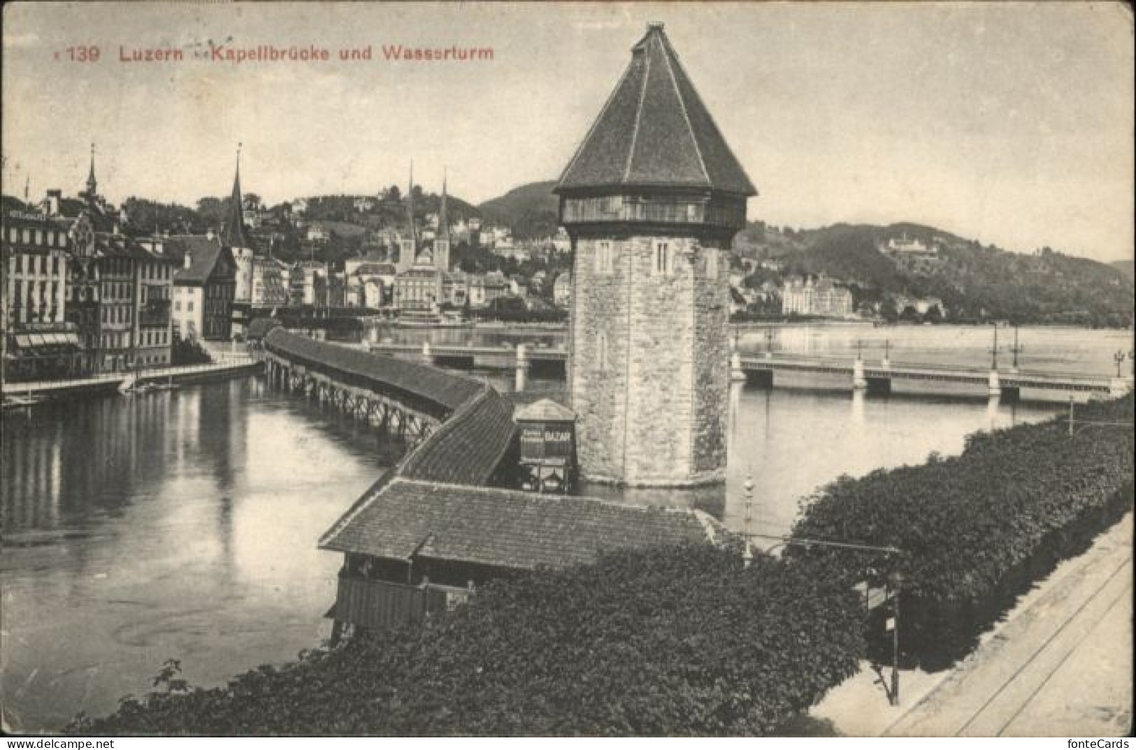 10793294 Luzern LU Luzern Kapellbruecke Wasserturm X Luzern - Sonstige & Ohne Zuordnung