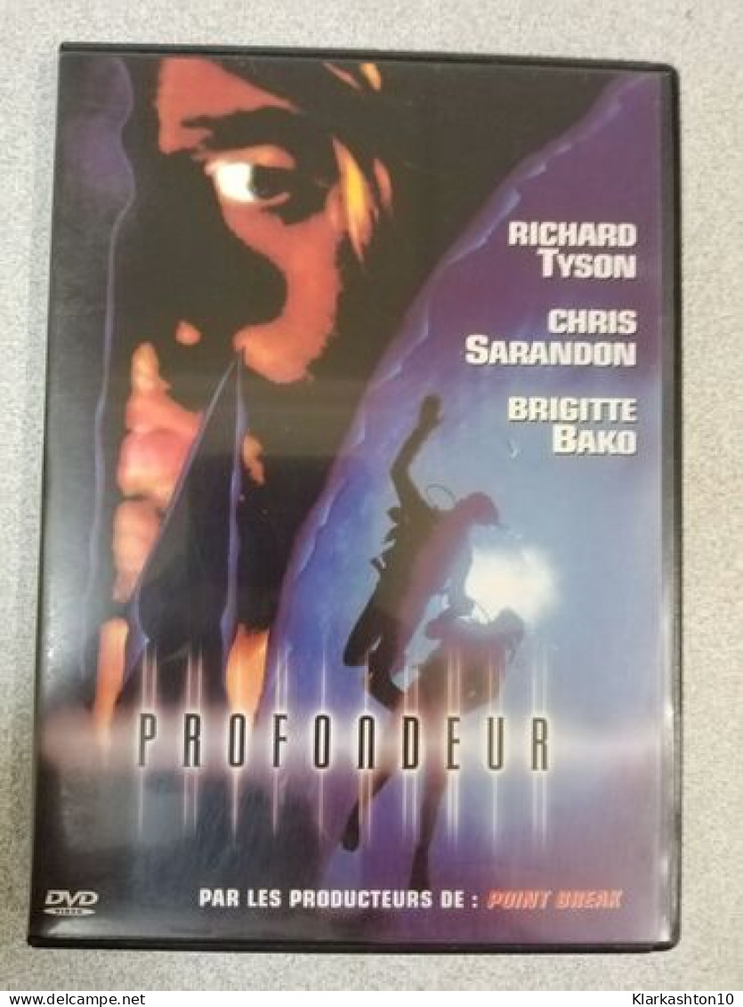 DVD - Profondeur (Richard Tyson) - Autres & Non Classés