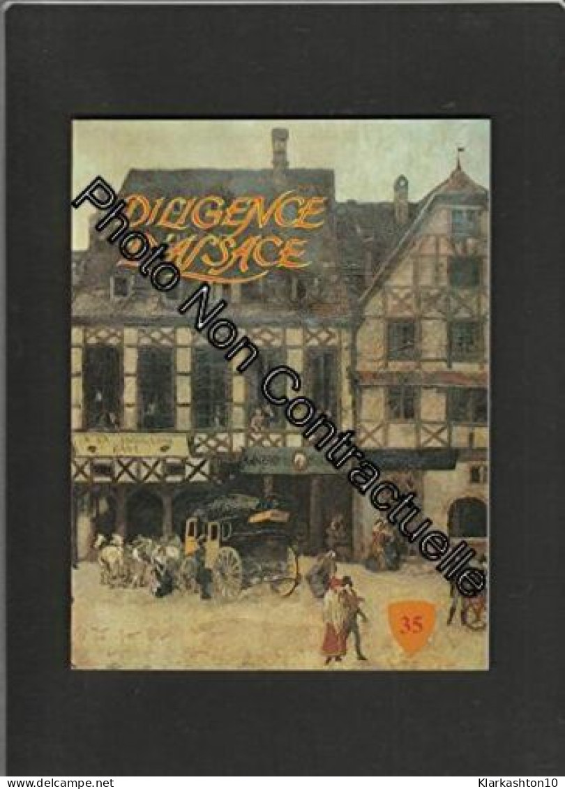 Diligence D'Alsace N° 35 De 1986 - Autres & Non Classés