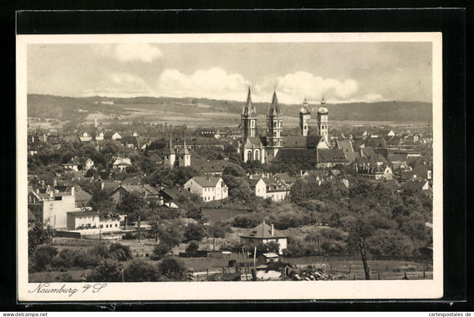 AK Naumburg A. S., Ortsansicht Mit Kirchen  - Naumburg (Saale)