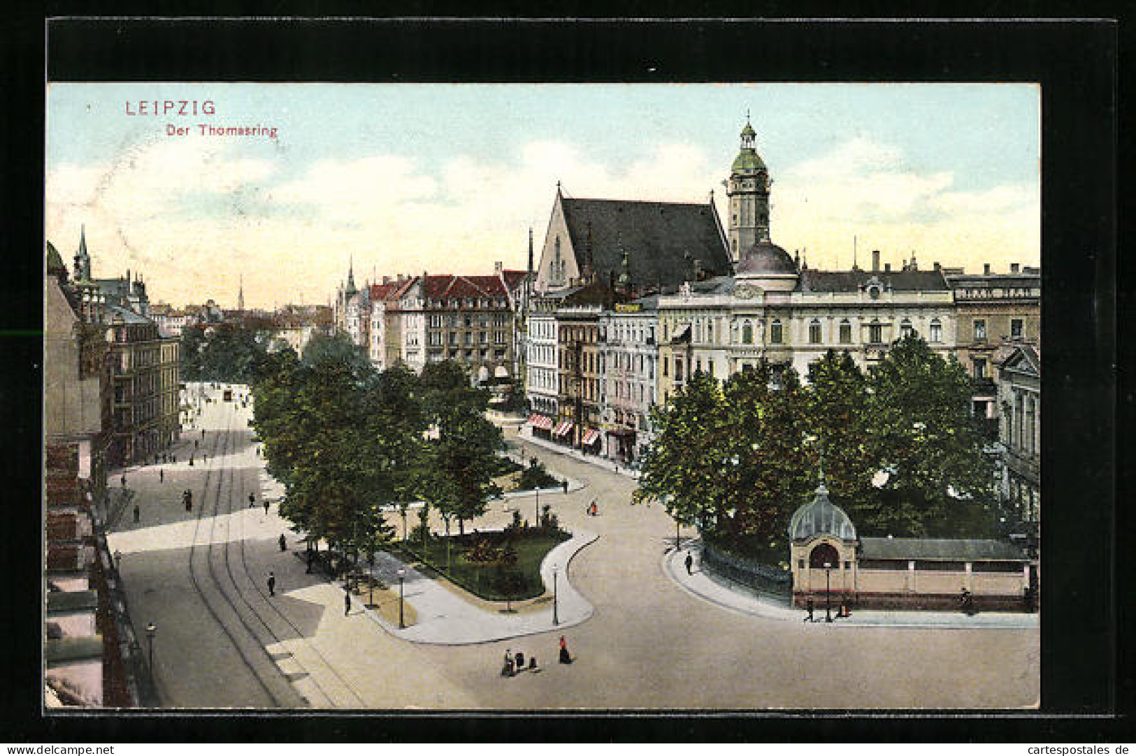 AK Leipzig, Blick Auf Den Thomasring  - Leipzig