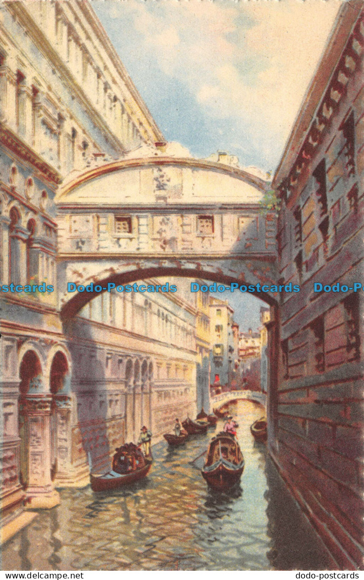 R102728 Venezia. Ponte Dei Sospiri. A. Scrocchi. Bill Hopkins Collection - Monde