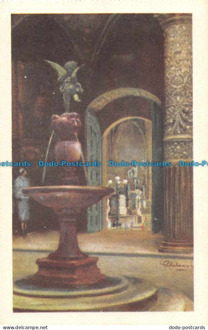 R102730 Firenze. Old Palace. The Court Yard. A. Scrocchi. Bill Hopkins Collectio - Monde