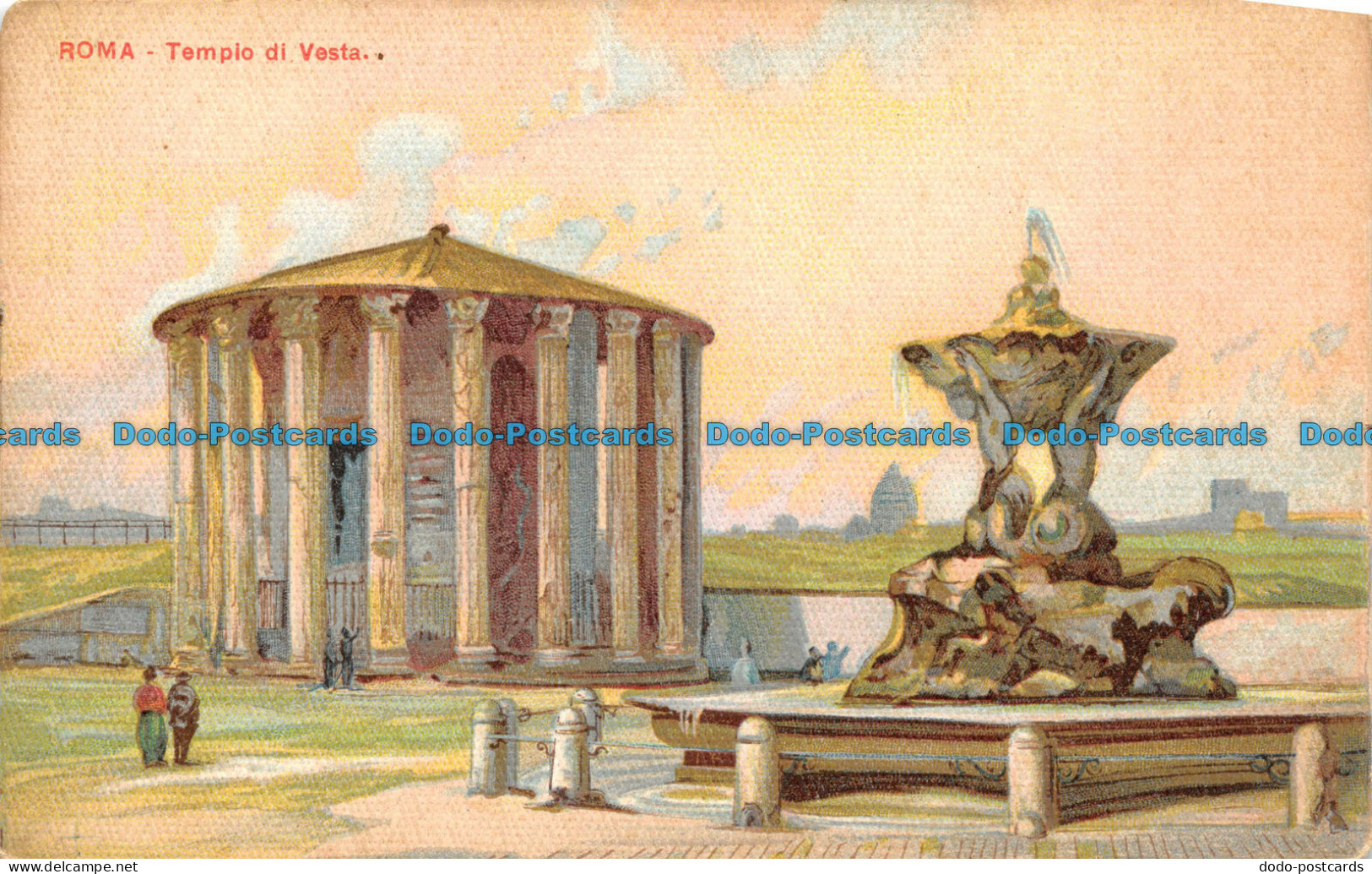 R102252 Roma. Tempio Di Vesta - Monde