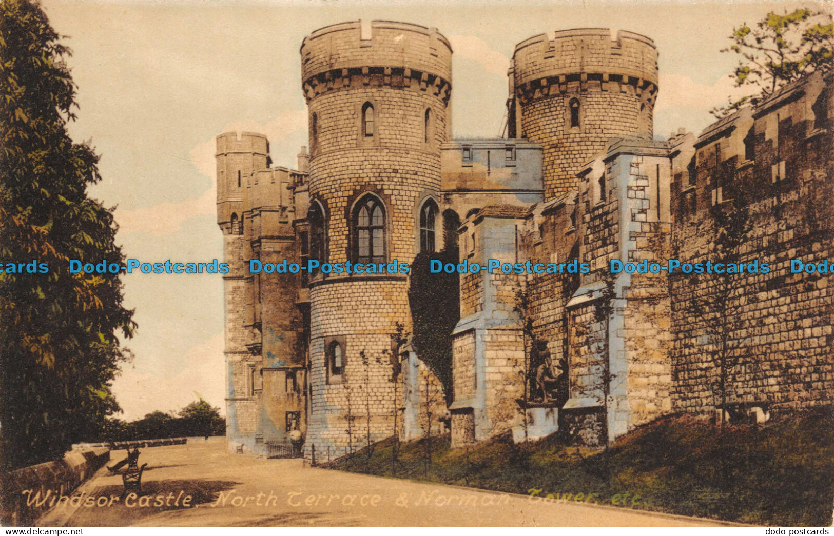 R102273 Windsor Castle. North Terrace And Norman Tower. Friths Series. No. 35424 - Monde