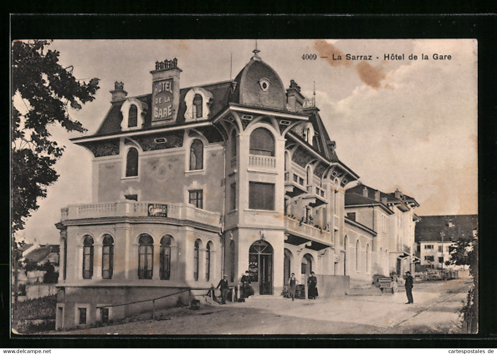 AK La Sarraz, Hotel De La Gare  - La Sarraz