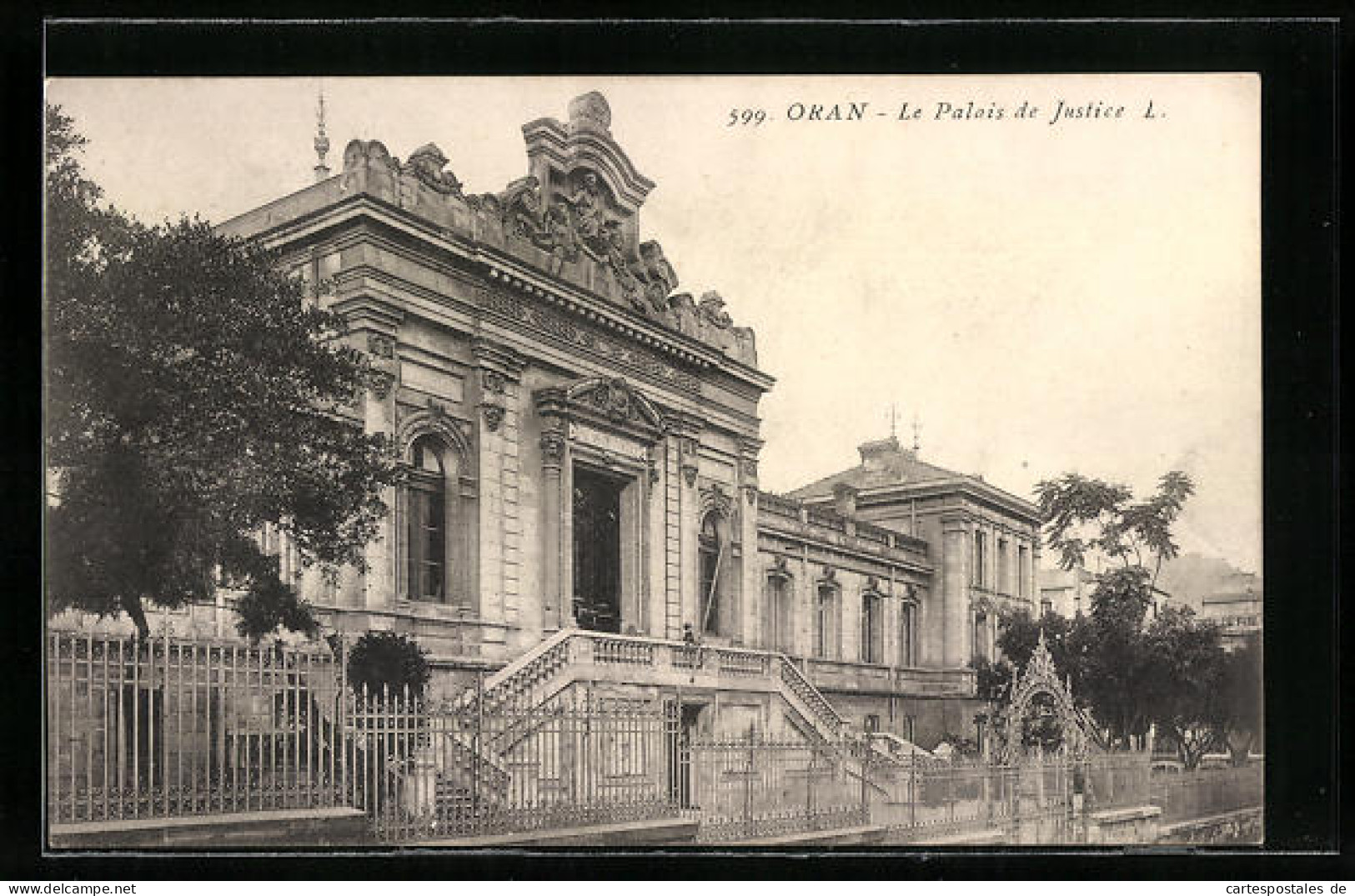 CPA Oran, Le Palais De Justice  - Oran