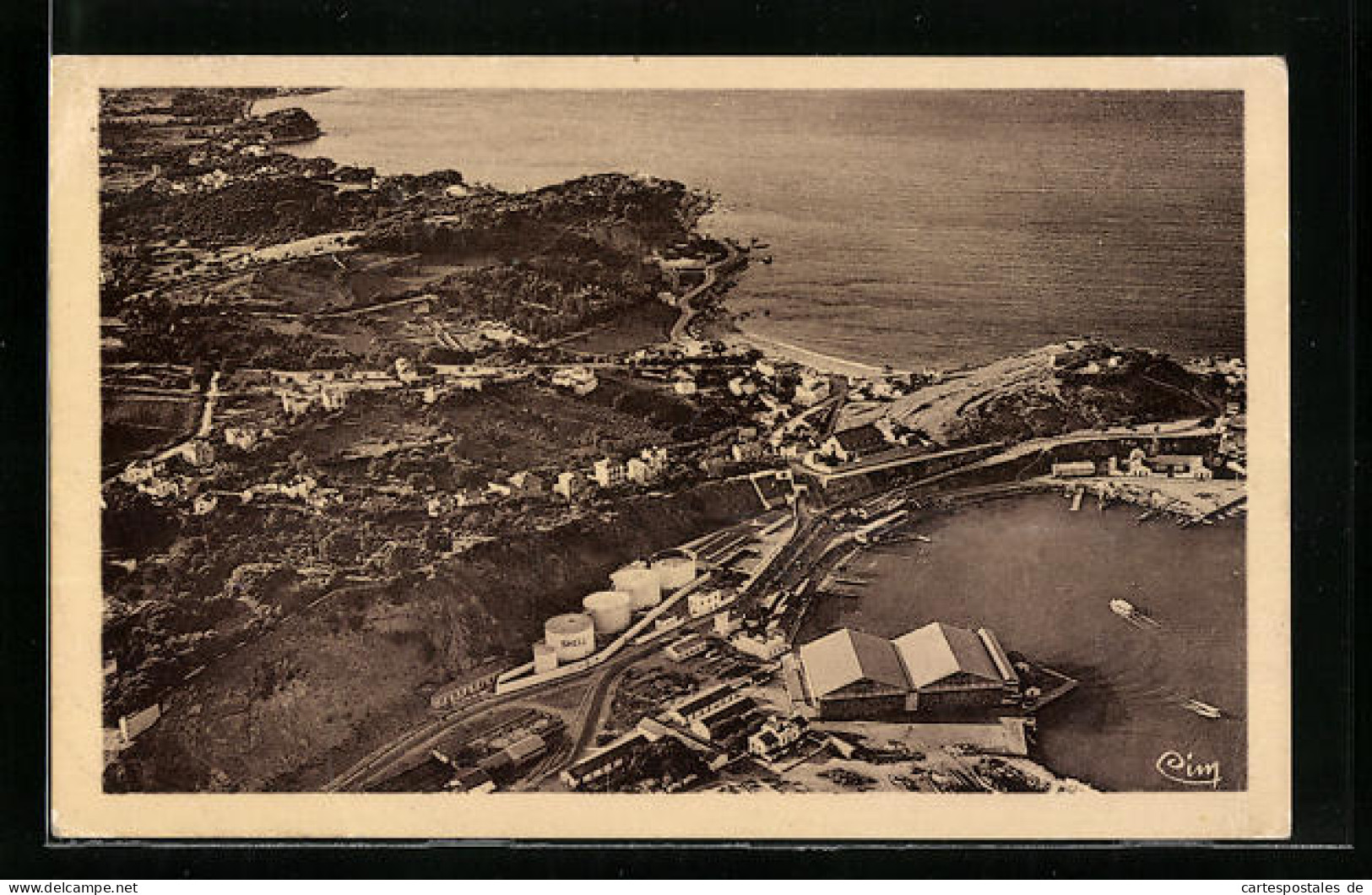 CPA Bone, Place De La Grenouillère Vue En Avion  - Annaba (Bône)