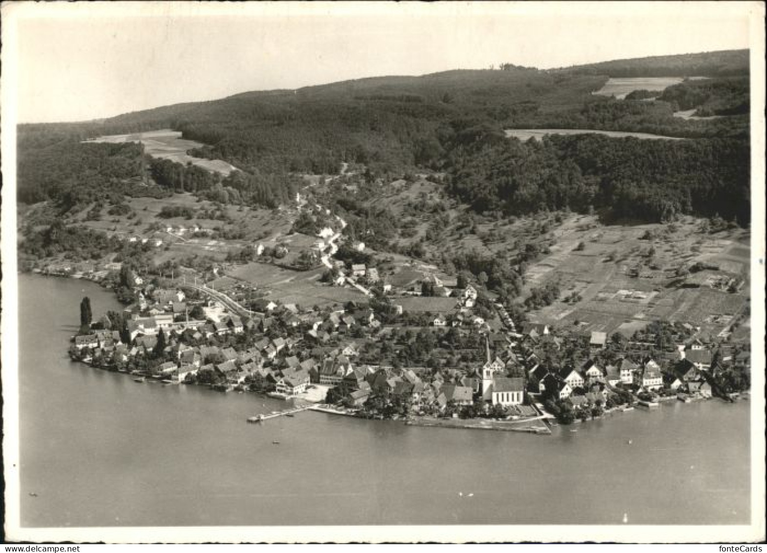 10791598 Berlingen Untersee Fliegeraufnahme Berlingen - Autres & Non Classés