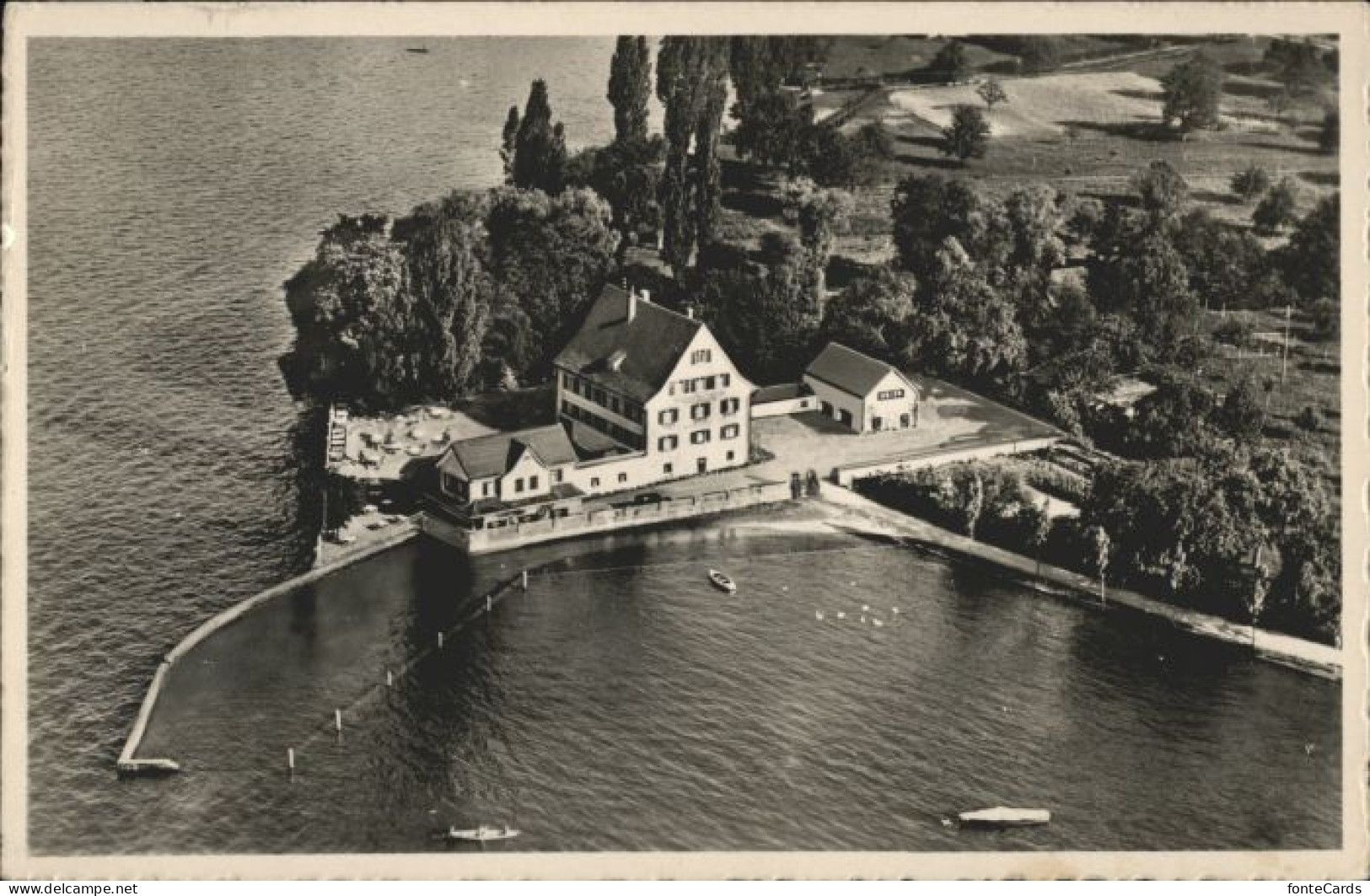 10791593 Kreuzlingen Kreuzlingen Hotel Schloessli Fliegeraufnahme  X  - Other & Unclassified