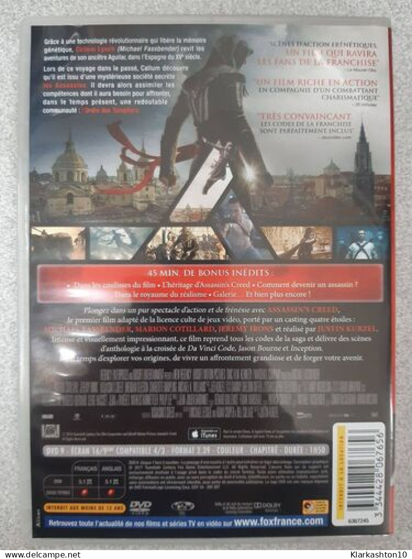 DVD Film - Assassin's Creed - Autres & Non Classés
