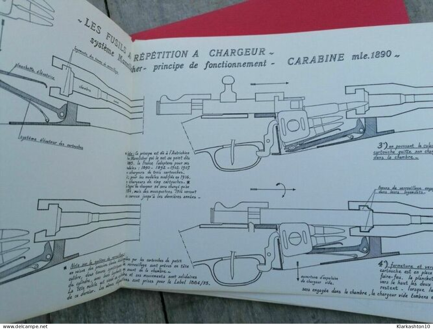 Armes à feu françaises modèles réglementaires 1858 1918 chargement culasse