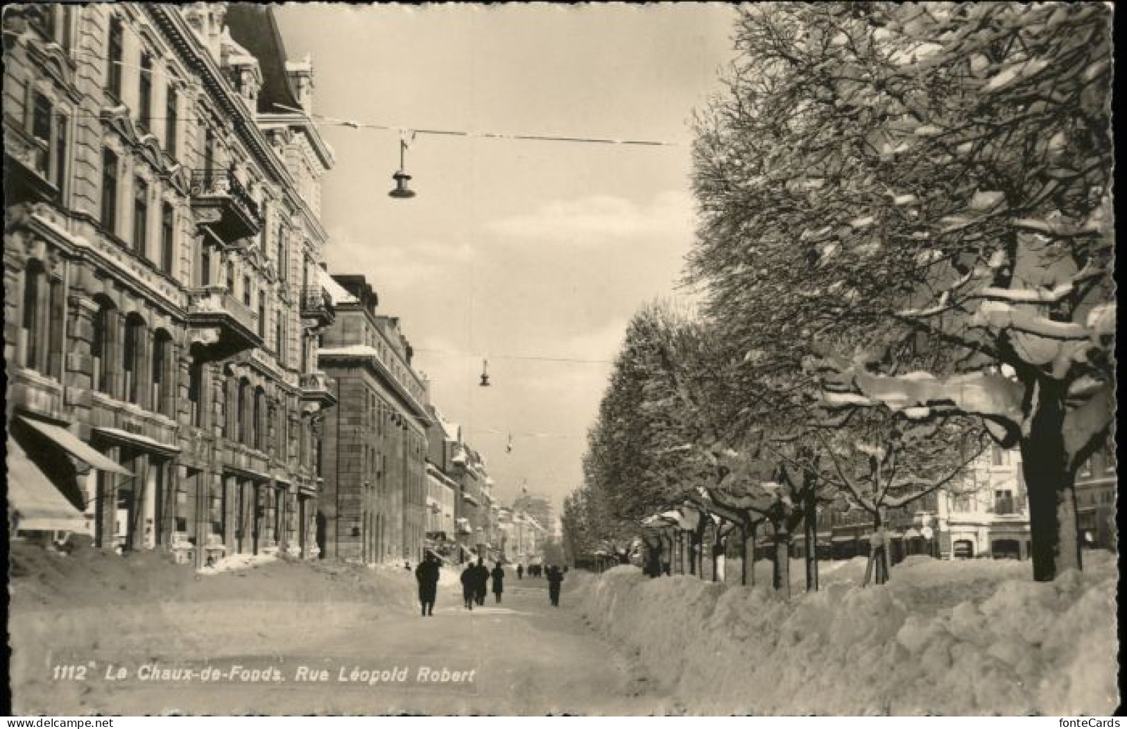 10791484 La Chaux-de-Fonds La Chaux-de-Fonds Rue Leopold Robert * La Chaux-de-Fo - Autres & Non Classés