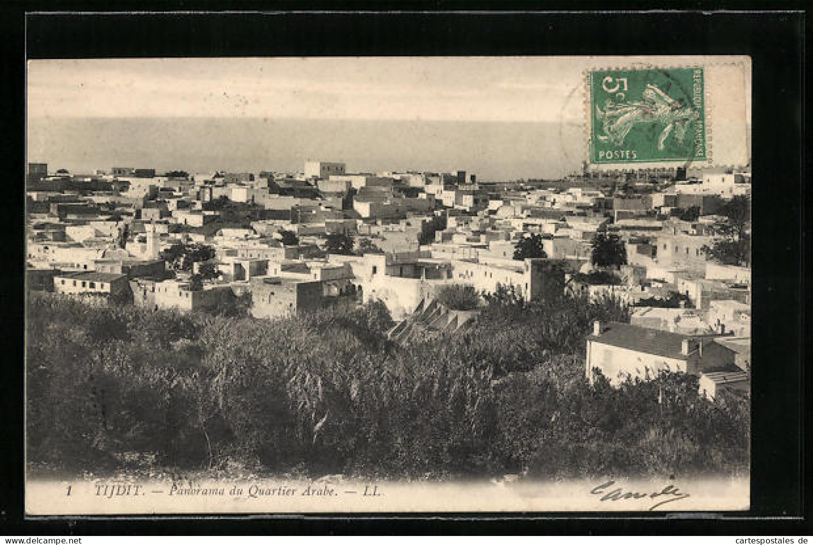 CPA Tijdit, Vue Générale Du Quartier Arabe  - Alger