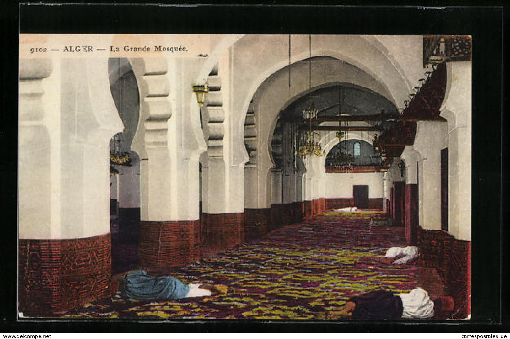 CPA Alger, La Grande Mosqée  - Algiers