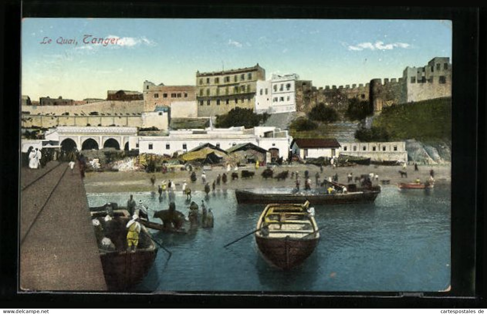CPA Tanger, Le Quai  - Tanger