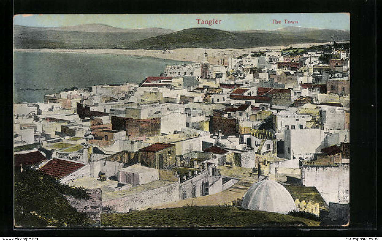 CPA Tangier, The Town  - Sonstige & Ohne Zuordnung