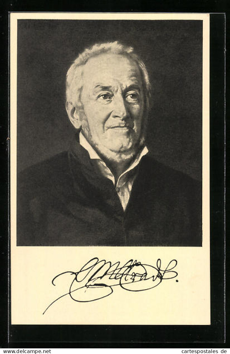 Künstler-AK Portrait Von Ernst Moritz Arndt  - Writers