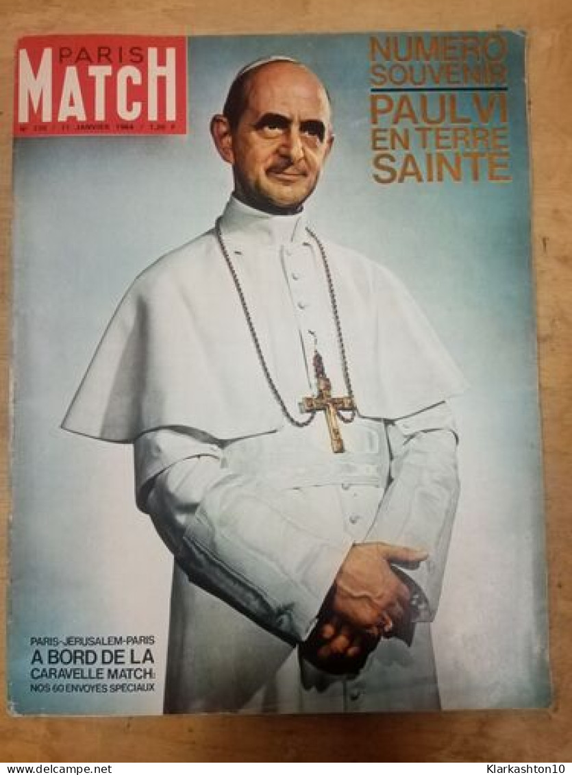 Paris Match N.770 - Janvier 1964 - Unclassified