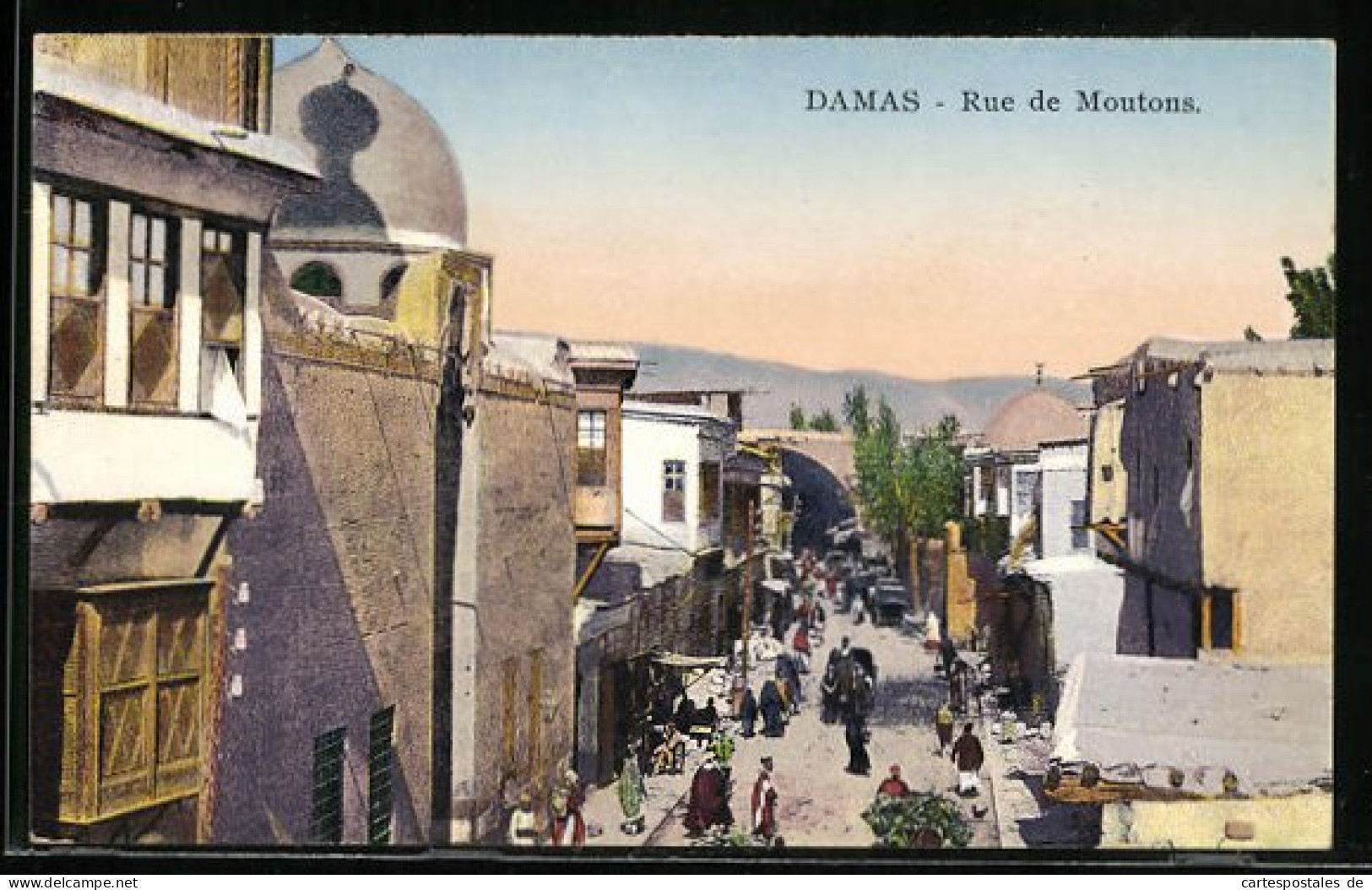 AK Damas, Rue De Moutons  - Syrien