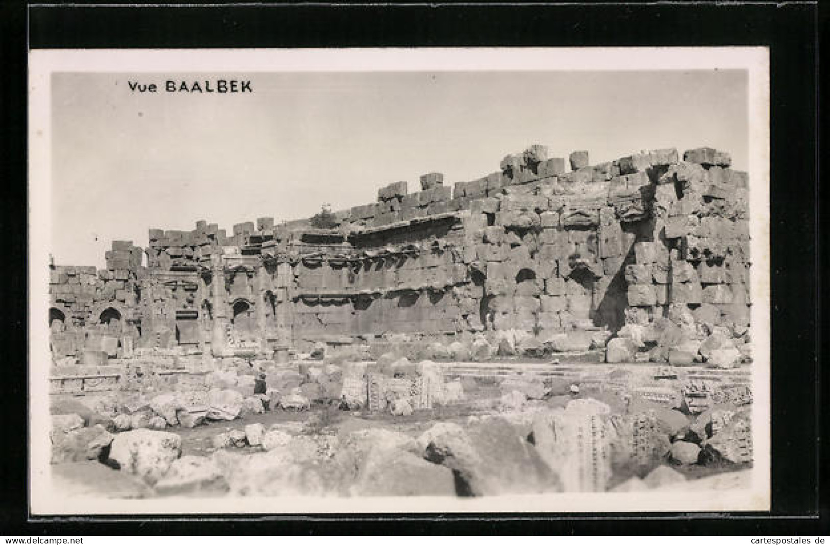 Foto-AK Baalbek, Panorama  - Libano