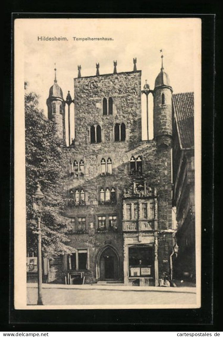 AK Hildesheim, Tempelherrenhaus  - Hildesheim