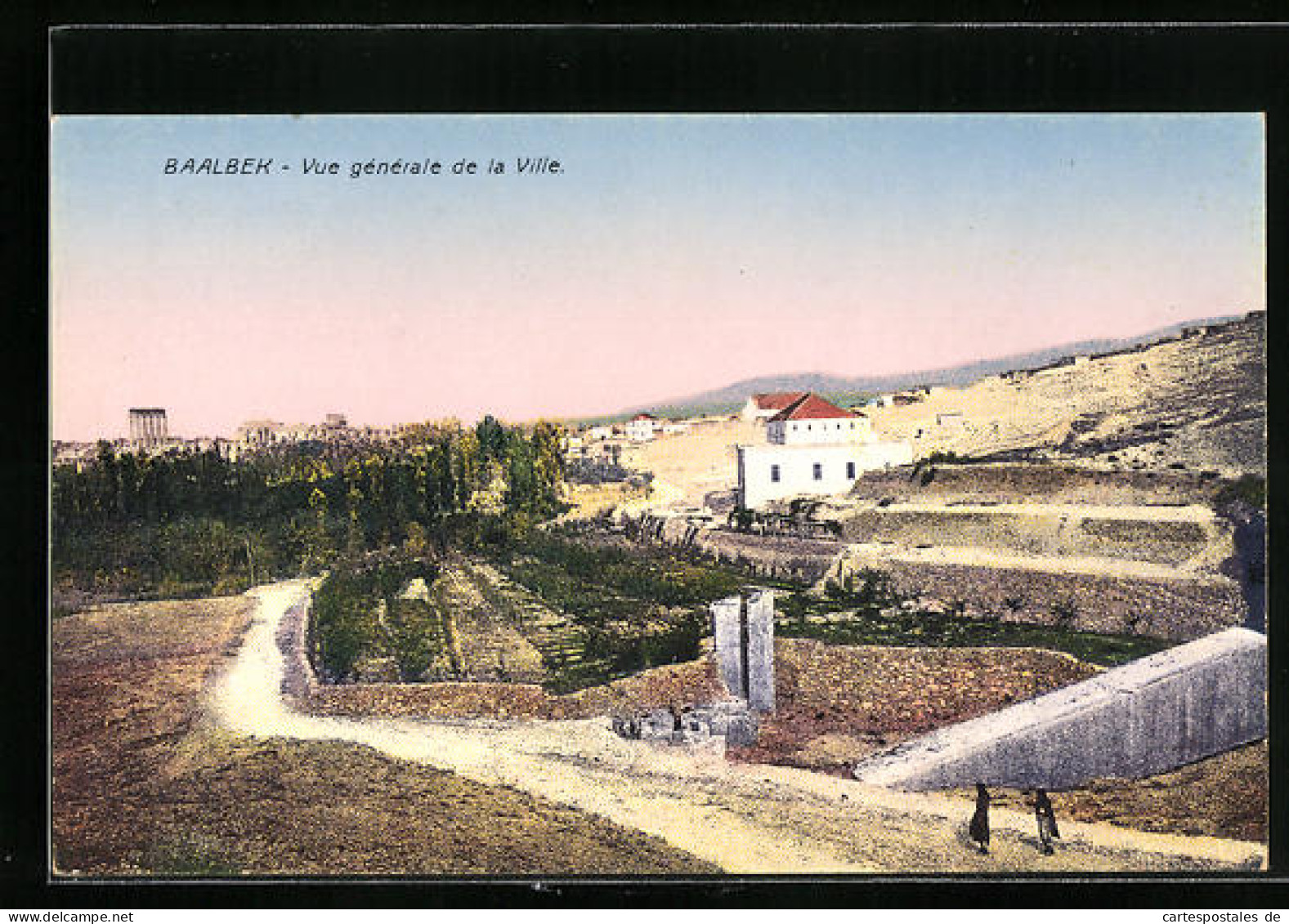 AK Baalbek, Vue Générale De La Ville  - Liban