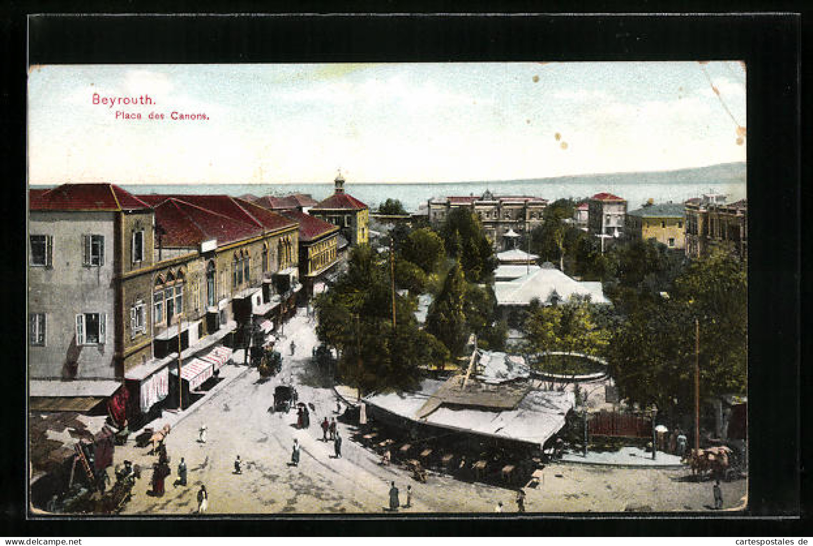 AK Beyrouth, Place Des Canons  - Libano