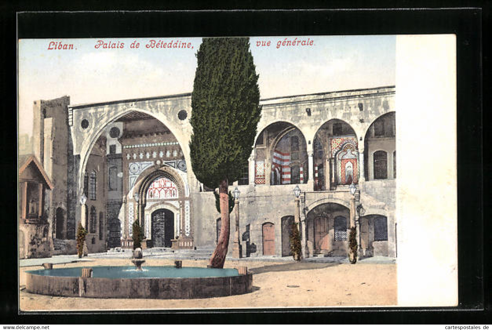 AK Bétaddine, Palais De Bétaddine, Vue Générale  - Libanon