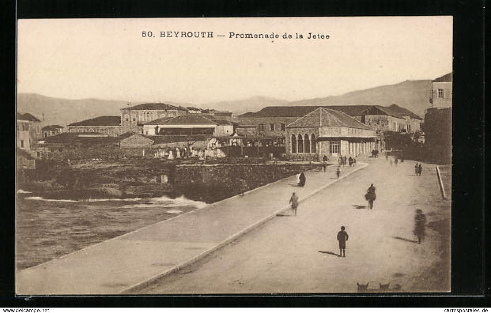 AK Beyrouth, Panorama De La Jetée  - Liban