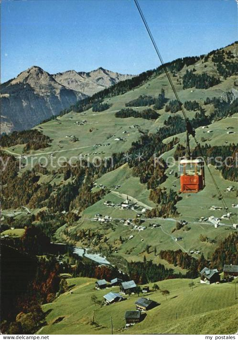 72488954 Sonntag-Stein Seilbahn Gr Walsertal Sonntag-Stein - Andere & Zonder Classificatie